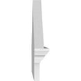 thumbnail image 4 of Ekena Millwork 36"W x 15-7/8"H x 2-3/4"P (Pitch 6/12) Peaked Cap Smooth Architectural Grade PVC Combination Pediment, 4 of 8