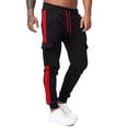 thumbnail image 2 of FOCUSNORM Pantalon de Velours pour Hommes Cordon de Serrage Large Pantalon de Jogging Décontracté, 2 of 5