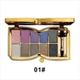 thumbnail image 1 of Xihbxyly Paleta de Sombras de Ojos con Purpurina, 10 Colores Brillantes, Sombras de Larga Duración y Alta Pigmentación, Perfecta para Maquillaje Informal, para Fiestas, Bodas, Regalo para Mujeres, In, 1 of 2
