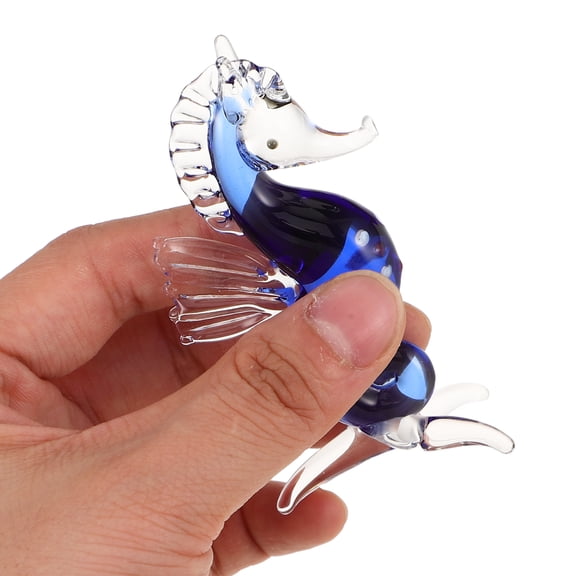 OULII Crystal Nautical Animal Figurine Ocean-Themed Marine Decor for Tabletop Display, Realistic Design, 1 Piece