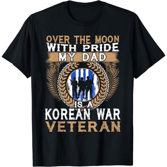 My Dad Is A Korean War Veteran Tshirt Veteran's Day Gift
