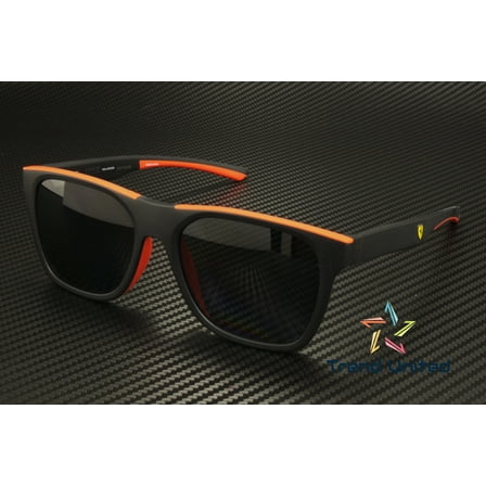 FERRARI SCUDERIA FZ6013D 504 81 Matte Black Grey Polarized 57 Unisex Sunglasses