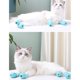 thumbnail image 5 of Billuyoard Protector de garra de gato, botas de de mascotas antiarañazos, cubierta ligera antideslizante para uñas de gato, suministros para Type2 NO2, 5 of 6