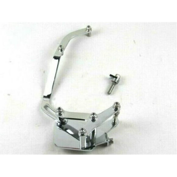 SBC High Mount A-C Bracket Short Water Pump, Chrome