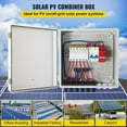 thumbnail image 2 of 6 String PV Combiner Box - 125A Circuit Breaker, Lightning Arrestor, Solar Connector, 15A Rated Fuse, 2 of 12