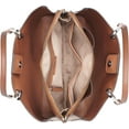 thumbnail image 2 of Calvin Klein Garnet Triple Compartment Tote - Leather Shoulder Bag - Caramel, 2 of 4