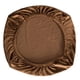 thumbnail image 1 of 6xSoft Velvet Stretch Wedding Comedor Silla Asiento Funda Marrón Sunnimix Funda de asiento de silla, 1 of 5