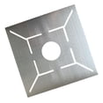 thumbnail image 1 of Accesorios de regla de drenaje de piso Multifunción de construcción Múltiples patrones Regla de posicionamiento de material acero inoxidable Regla Plantilla de 20cm shamjiam Regla de drenaje de piso, 1 of 8