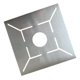 thumbnail image 1 of Regla de drenaje de piso, uso industrial, regla triangular para azulejos de baño, regla de medición Plantilla de 20cm, 1 of 8