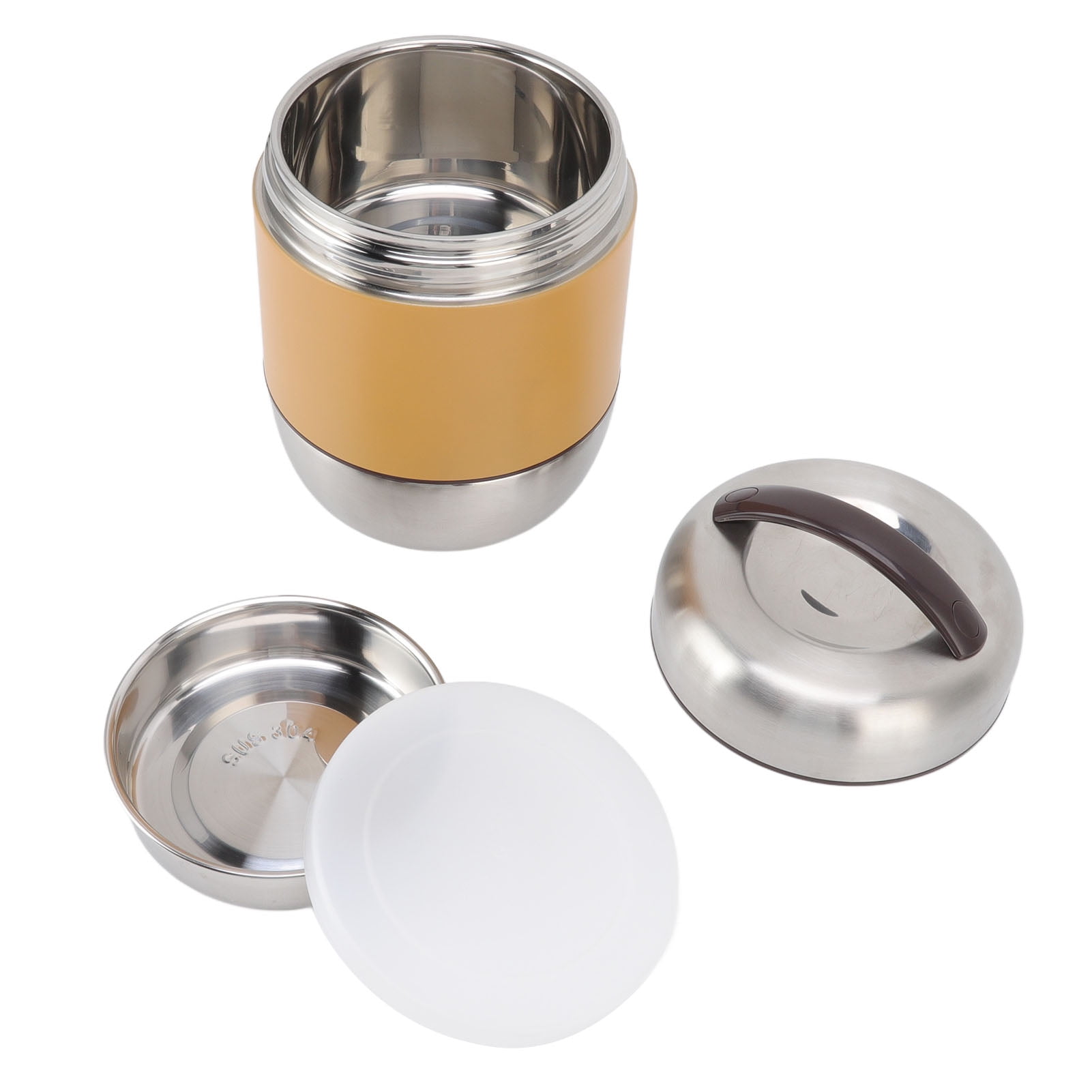 1.5L Thermal Lunch Box 304 Stainless Steel Leakage Proof Multi Layer Vacuum Bento Box for Travel Picnic Office Xemplaro