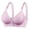 Purple, variant on Odeerbi Wireless Lounge Bras for Women 2025 Comfortable Lace Breathable Bra Underwear Beige