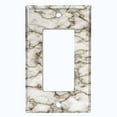 thumbnail image 5 of Metal Light Switch Plate Outlet Cover (Image of Marble Gray MAR031), 5 of 13