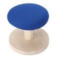 thumbnail image 3 of Tabla de planchar con borde elástico redondeado, estable, ecológica y duradera, ideal para salas de costura y manualidades (redonda)., 3 of 14