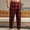 #Wine, variant on DPTALR Men's Plaid Straight Tube Elastic Waist Home Pants,Army Green Big and Tall Men XL