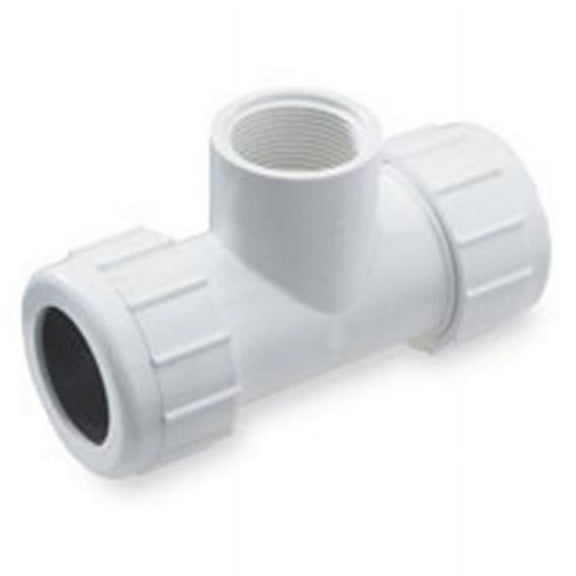 TEE PVC COMP 1-1/2IPS THREAD