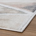 thumbnail image 7 of Ox Bay Eclipse 5'3" x 7'2" Ivory/Pink Geometric Performance Indoor Area Rug, 7 of 7