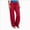 A124-Red, variant on Girls High Waisted Uniform Pants Wide Leg Dress Pants Casual Trousers with Pockets,Office 6-12 Months 12-24 Months 2T 3T 4T 5T 6T 7T 8T 9T Children Red 12-13 Years