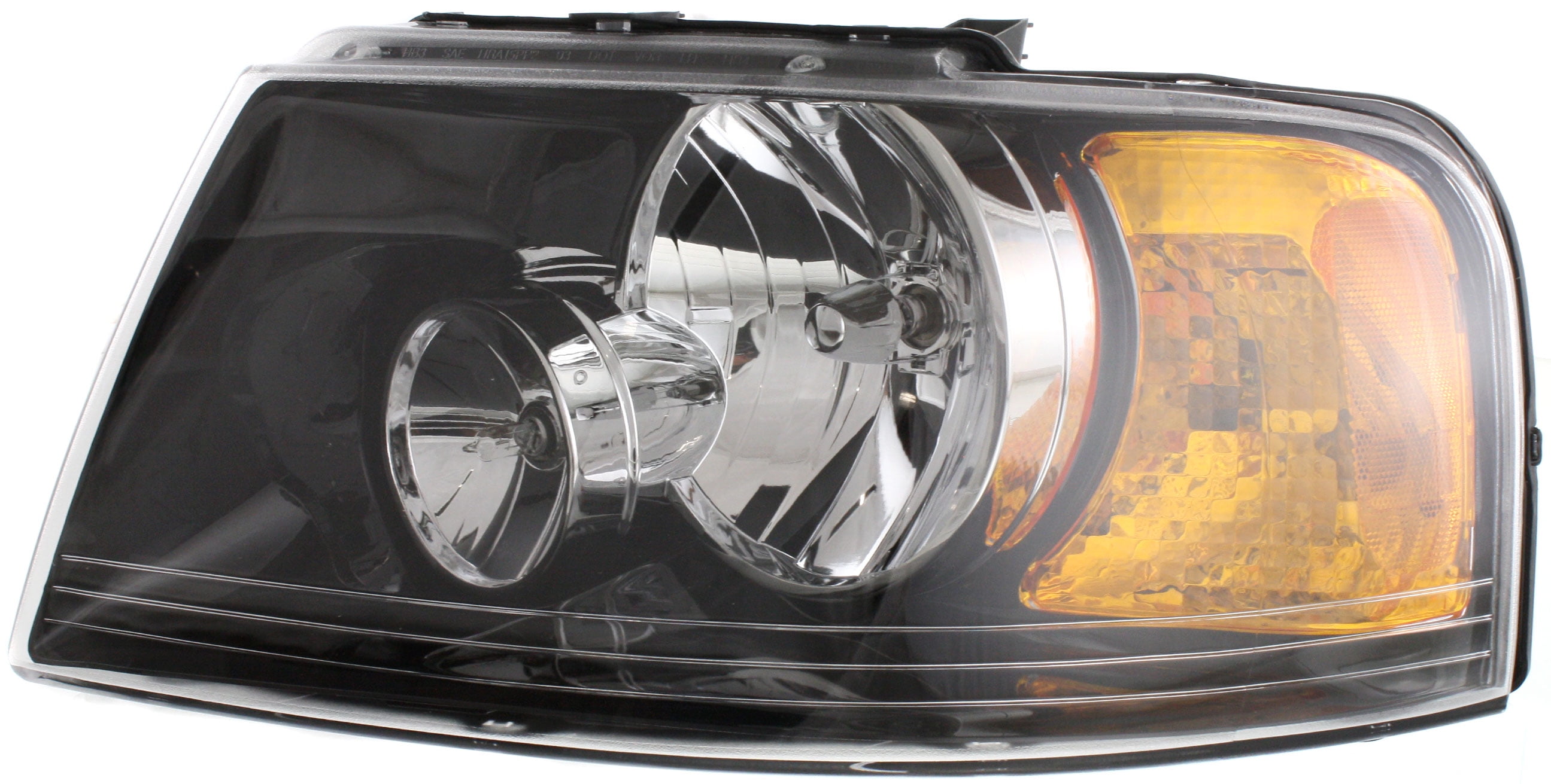 Headlight Compatible With 2003-2006 Ford Expedition Left Driver Halogen With bulb(s)