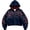 W002-Dark Blue, variant on Men's Y2k Goth Graphic Zip Up Hoodies Long Sleeve Grunge Punk Graphic Print Streetwear Oversized Hooded Sweatshirt With Pocket W001-Beige XXXXL