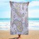 thumbnail image 4 of Toalla de playa de microfibra, súper colorida, resistente a la arena, multiusos, para viajes, piscina, 76 x 152 cm, 4 of 7