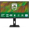 thumbnail image 1 of Restored Philips 27B1U3900-27 inch Ultra HD Monitor, Height Adjustable, Speakers, Adaptive Sync (3840x2160, 60 Hz, 2X HDMI 2.0, 1x DisplayPort 1.4, 1x USB-C (90 W PD), RJ45, USB Hub) Black (Refurbished), 1 of 5