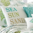 thumbnail image 2 of levtex biscayne sea sun sand pillow white, 2 of 5