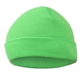 thumbnail image 4 of Minnieouse Nuevos sombreros de invierno para mujer, gorros para niñas, gorro de punto sólido bonito, gorros de otoño para niñas, gorros, gorro Sombreros verde, 4 of 4