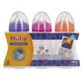 thumbnail image 4 of Nuby Tritan Wide Neck Non-Drip Bottles with Anti-Colic Air System: 9oz./ 270 Ml, 3 Pack, 0M+, Multi, 4 of 4