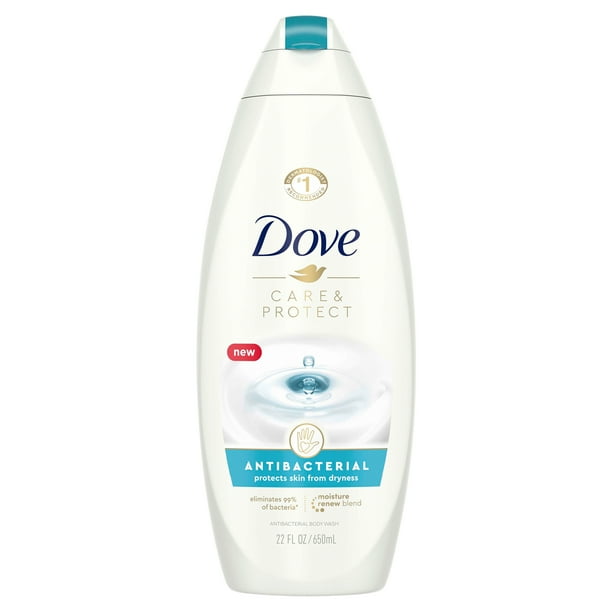 Dove Care Protect Body Wash Antibacterial 22 Oz - Walmartcom