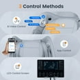 thumbnail image 5 of Upgo 4D Massage Chair with APP Control,55" SL Track,3 Zero Gravity Modes,Leather, 5 of 10