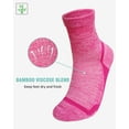 thumbnail image 5 of UNEEI Bamboo Viscose Diabetic Socks,5 Pairs Wide Calf Socks for Men Women,Non Binding Diabetic Neuropathy Socks with Seamless Toe,Size 11-13, 5 of 7