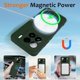 thumbnail image 4 of For Xiaomi 15 Case Compatible with MagSafe Liquid Silicone Phone Cover with Lanyard - Black, 4 of 5