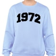 thumbnail image 2 of 1972 College Style Sweatshirt Unisex 2X-Large Light Blue, 2 of 5