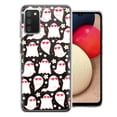thumbnail image 1 of MUNDAZE Samsung Galaxy A02S Floating Heart Glasses Love Ghosts Vaneltines Day Cutie Daisy Double Layer Phone Case Cover, 1 of 3