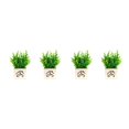 thumbnail image 1 of Transemion 1/2/3 Living Room Banquet Portable Artificial Flower Bonsai Outdoor Office Simulation Flowers Fake Plant Desktop Shelf Type 1 2PCS, 1 of 6