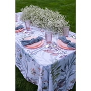 Crown Display Light Pink Fancy Plastic Plates Combo Set - 60 Count