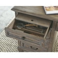 thumbnail image 4 of Magnussen Home Lancaster Dovetail Grey Executive Desk, 4 of 9