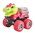 thumbnail image 2 of bxhwj Dinosaur Push and Go Toy Car, Educational Construction Vehicle for Toddlers, Boys Birthday Gift Age 2-5, Fine Motor Skills Development with Realistic Wheels, 2 of 6