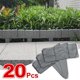 thumbnail image 2 of Garden Patio Edge Border, Imitation Stone Fence Panels, 2 of 5