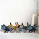 thumbnail image 4 of Gwong Decoración hogareña Estatuilla gato lindo gato gordo diseño PVC Home Cat Figurine para el hogar Gwong 21049946, 4 of 6