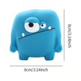 thumbnail image 1 of Chien Latex Mâcher Jouet Mignon Petit Monstre Forme Résistante aux Dents Mordantes Jeu Interactif Animal Fournitures, 1 of 4