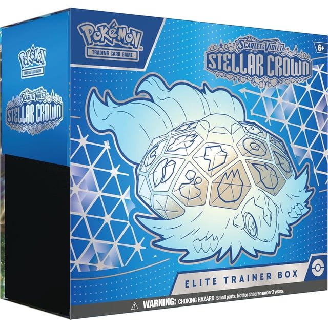 Pokemon TCG: Scarlet & Violet Stellar Crown Elite Trainer Box - 9 Packs