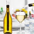 thumbnail image 4 of Enfriador de vino, barra de enfriamiento de botella de vino de acero inoxidable 3 en 1 - Barra de enfriamiento de vino rápida sin hielo con aireador y vertedor - Accesorio de vino perfecto regalo Ormromra SNFLD1278, 4 of 7