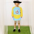 thumbnail image 4 of RUNROTOO Kids Smock Toddler Finger Paint Adjustable Fit Easy Wear Design Multi 1Pcs, 4 of 8