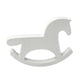 thumbnail image 3 of Regalos Hechos Del Bebé Del Modelo de para La Decoración de Navidad Del Escritorio Del Dormitorio para hogar gris Macarena Caballo mecedora de madera, 3 of 6