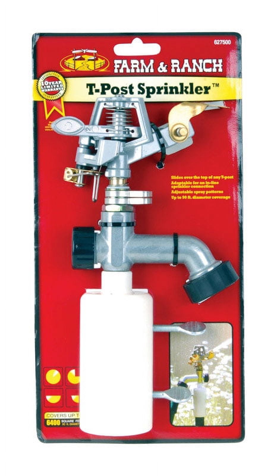 Meridian Intl Co Us 627500 Adjustable T-Post Sprinkler