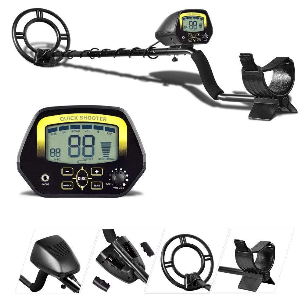 MD-3030 Portable Underground Metal Detector MD3030 Treasure Hunter Gold Digger Finder LCD Display Waterproof