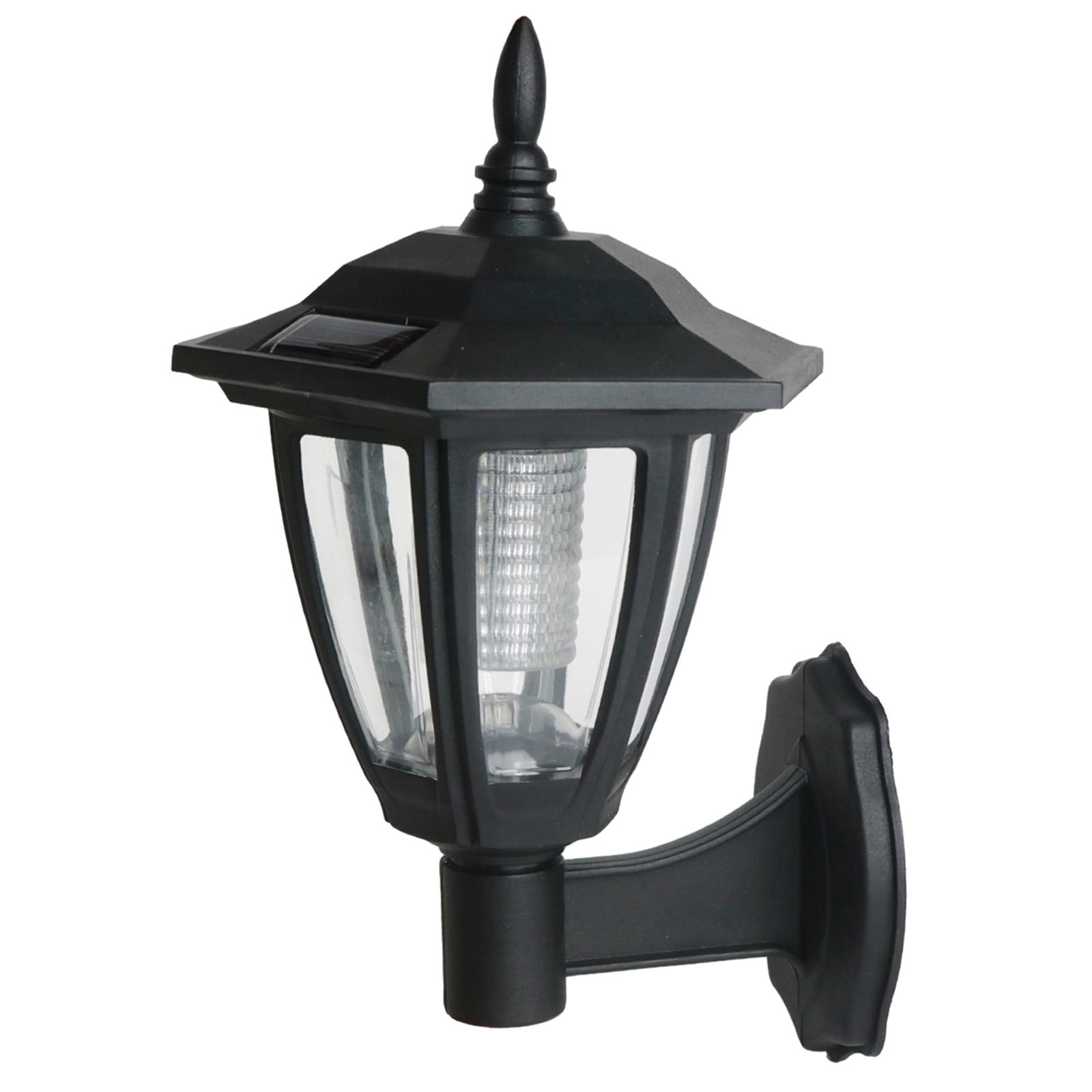 Gmogad Solar Wall Lantern Outdoor Sconce Lights, Vintage Solar Powered Wall Lamp for Garden Patio Garage Front Door, IP44 Waterproof Solar Wall Light Automatic Dusk to Dawn
