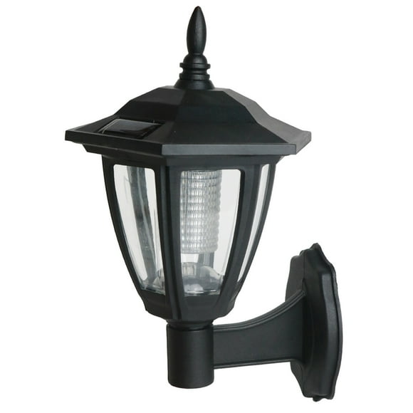 EGNMCR Solar Lights Outdoor, , 1 Pack Solar Wall Lanterns Outdoor Solar Powered Sconce Lights Wall Mount Vintage Outdoor Wall Lantern Lamp For Garden Patio Garage Front Door solar wall light