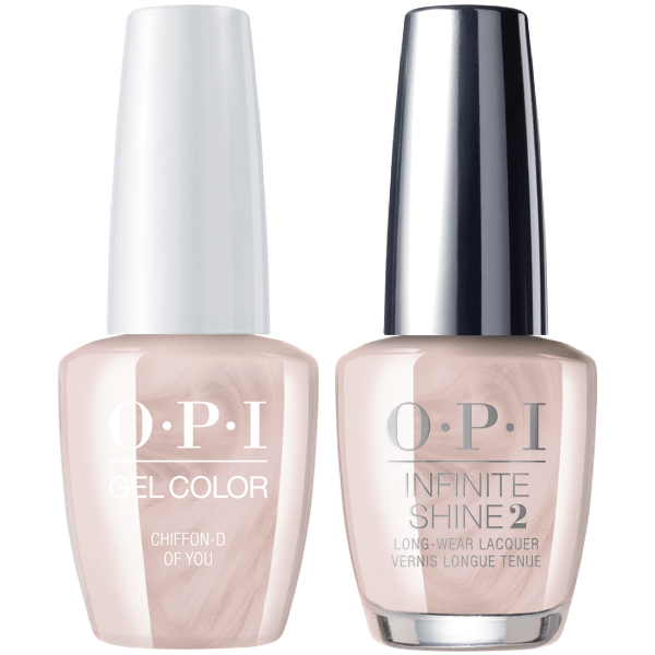OPI Nail GelColor + Infinite Shine Polish Always Bare For You Combo 2